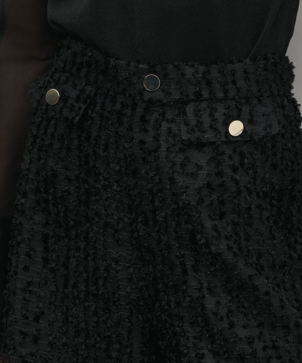 GRACE CONTINENTAL カットジャガードハーフパンツ 