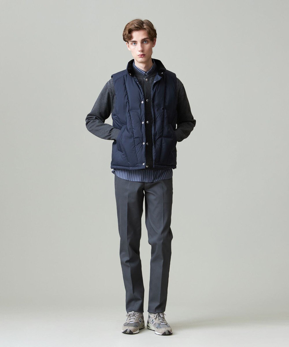 J.PRESS MEN ナイロンワッシャータフタ ダウンベスト 