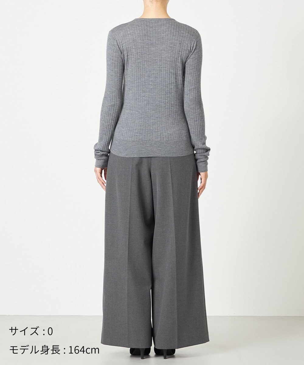 NAVE 【Nave・手洗い可】リュクスウール クルーネックニット 