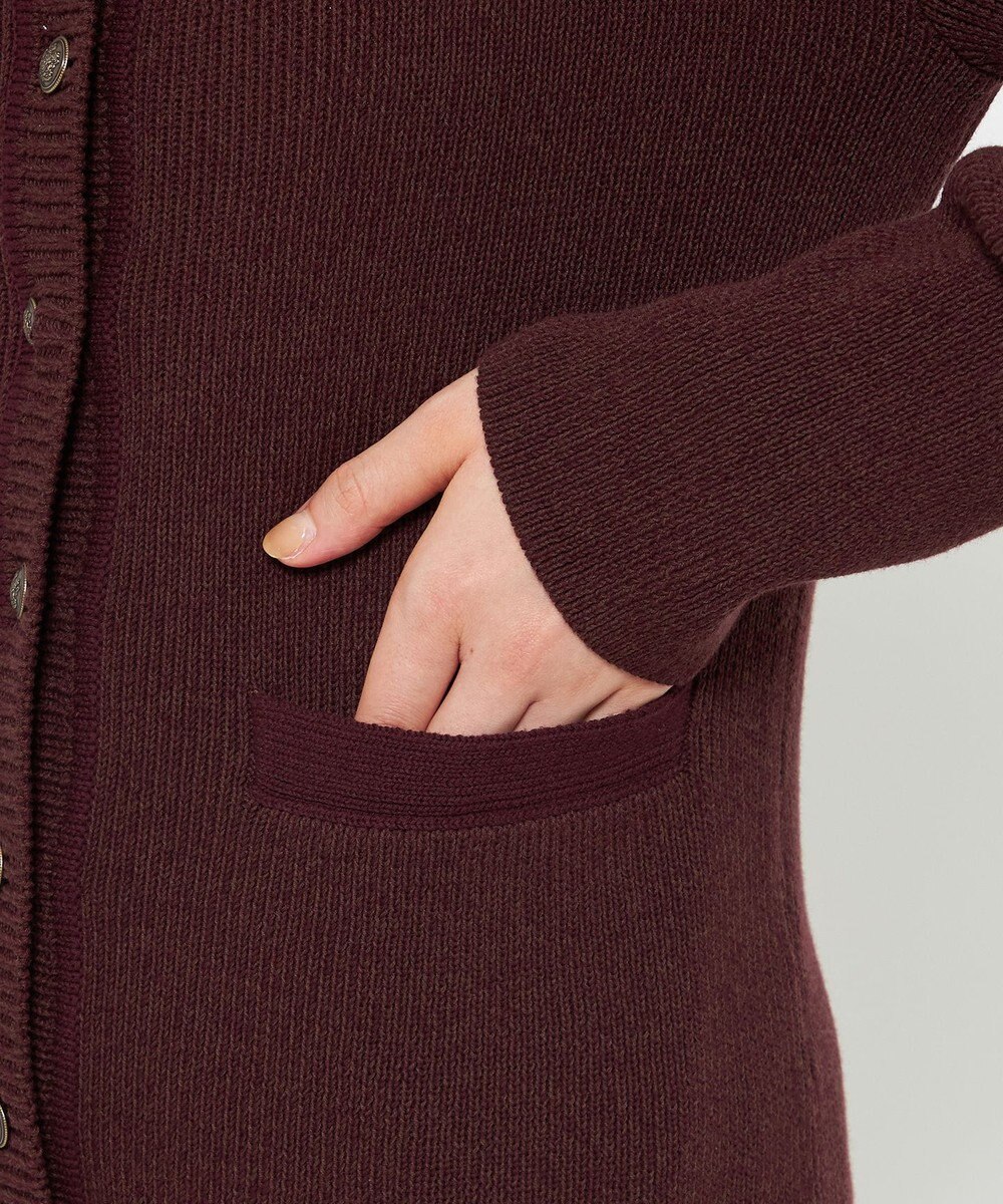 uncrave 【モデル村岡美里さん × uncrave STANDARD】ニットジャケット 