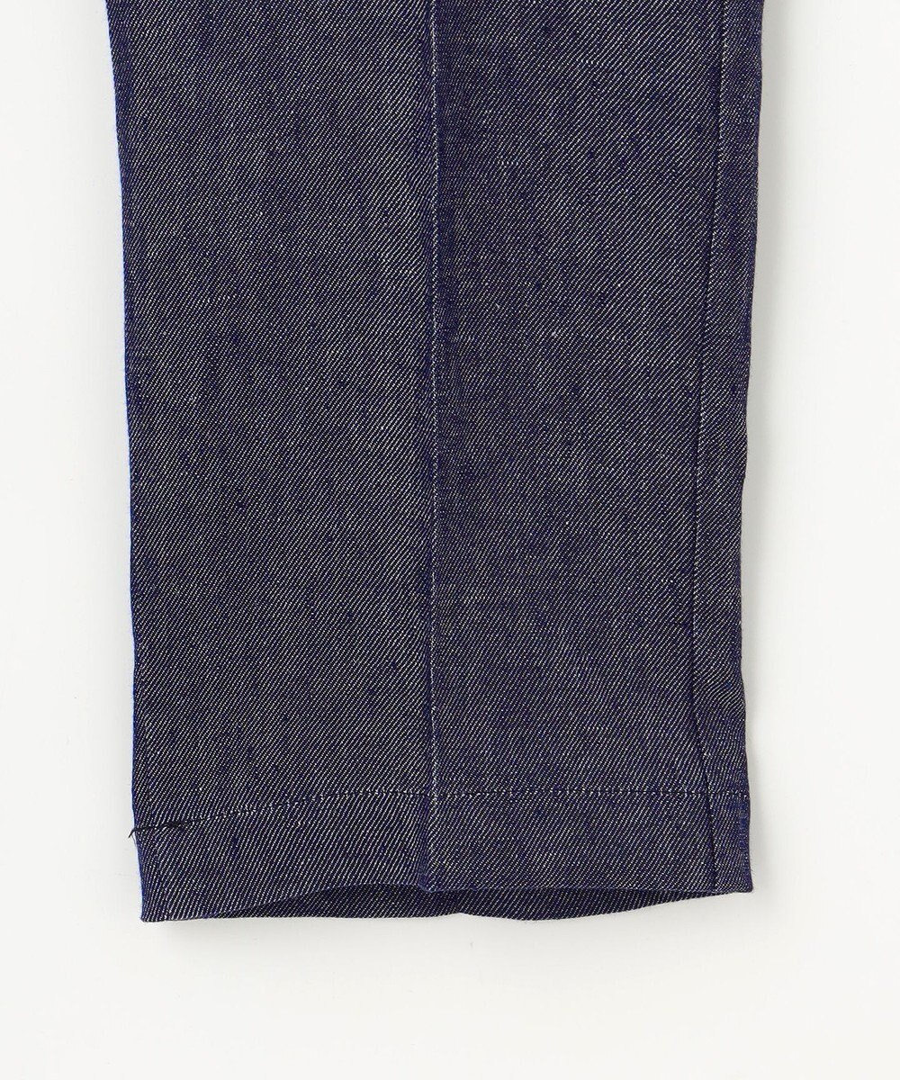 JOSEPH ABBOUD 【ウエストも伸びる！/JAPANファブリック/イージーパンツ/清涼/セットアップ】リネンデニム パンツ 