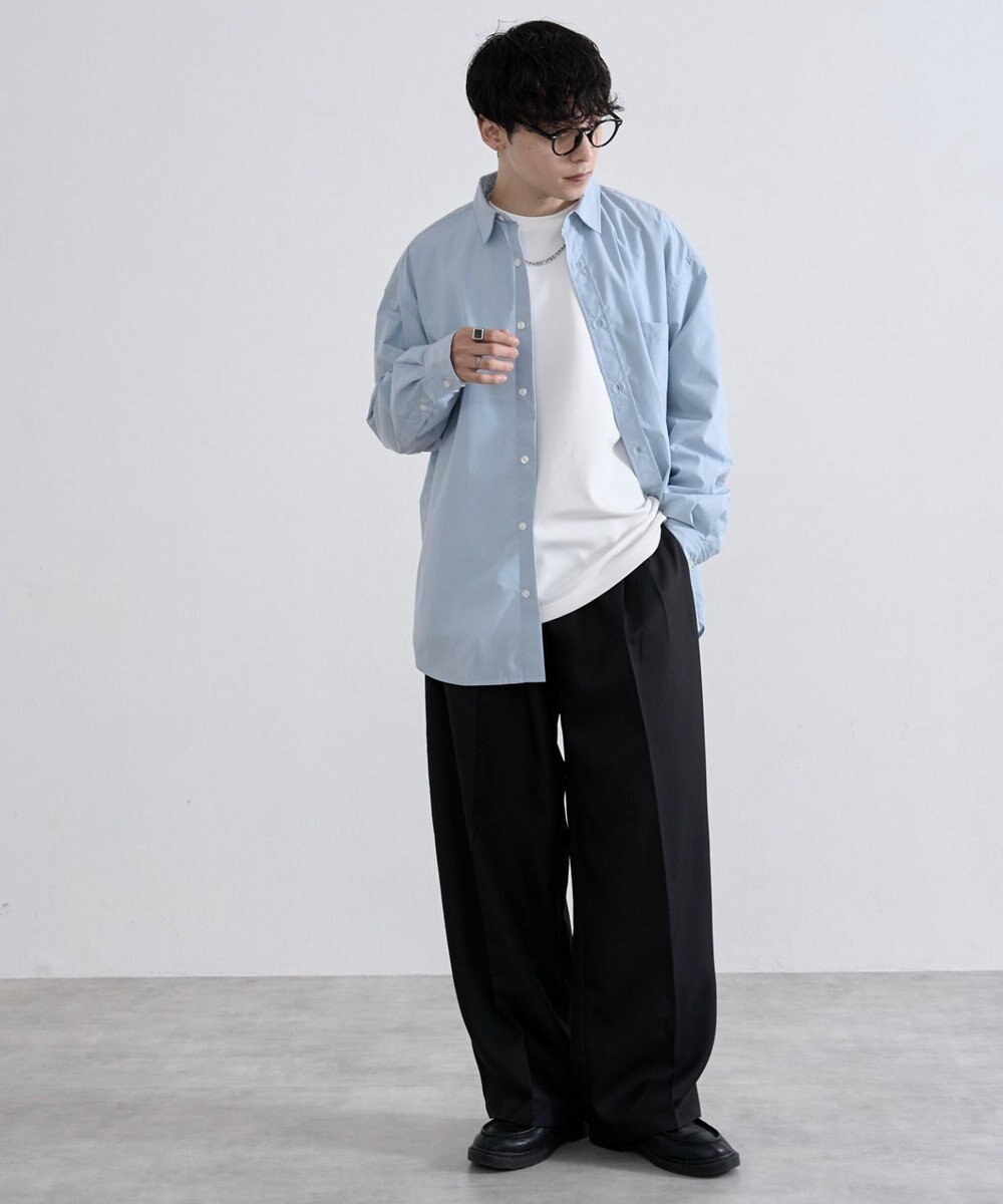 WEGO ワイドストレートスラックス 