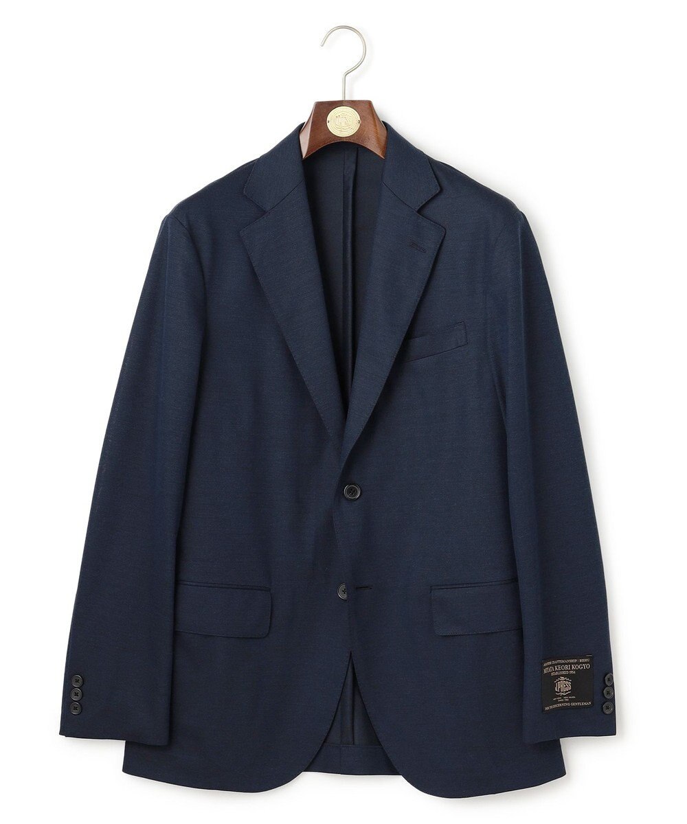 J.PRESS MEN 夏に嬉しい6つの高機能【セットアップ対応】【J.PRESS-POOL WOOL】ジャージーセットアップ ジャケット 