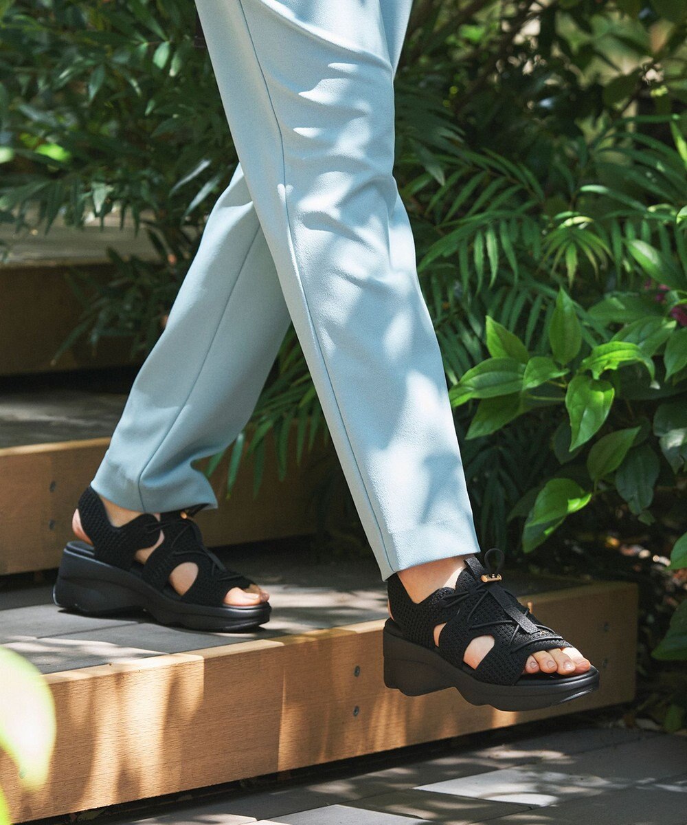 steppi 【一部店舗限定 / 洗える】厚底 スポーツサンダル 