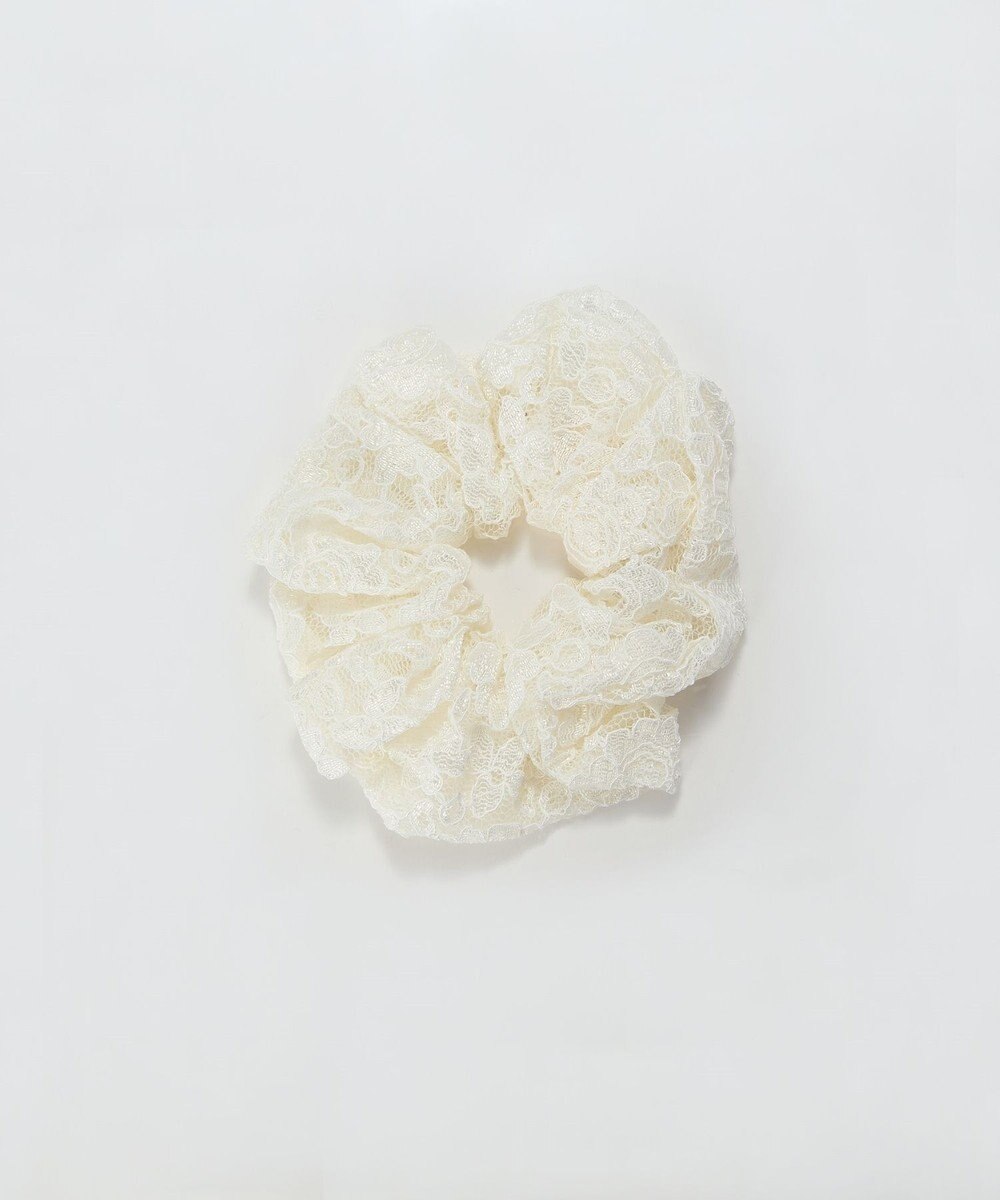 Phoebe <オンワード限定セット>ガーリッシュレースシュシュ×バックモチーフイヤリング 