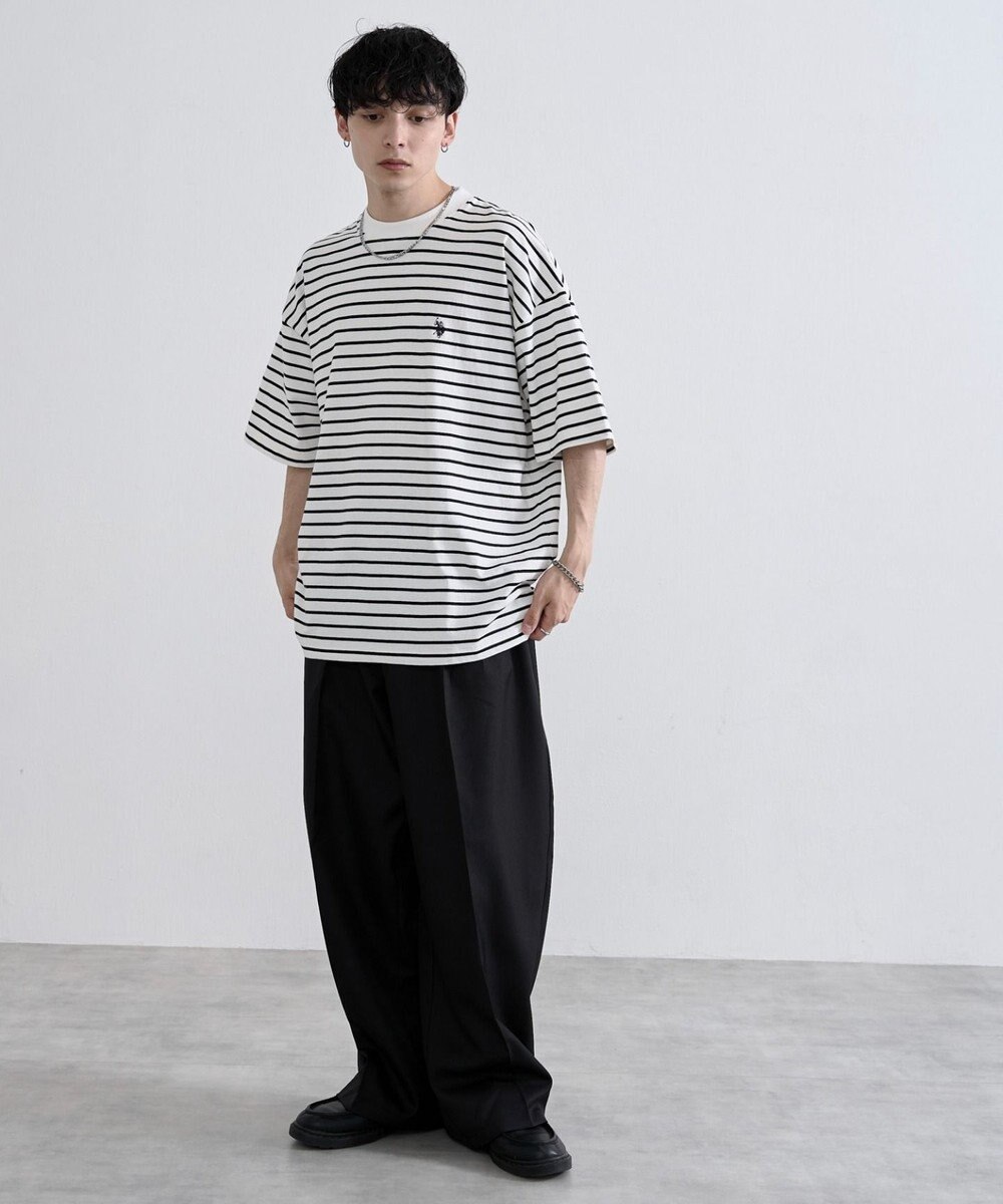 WEGO ワイドストレートスラックス 