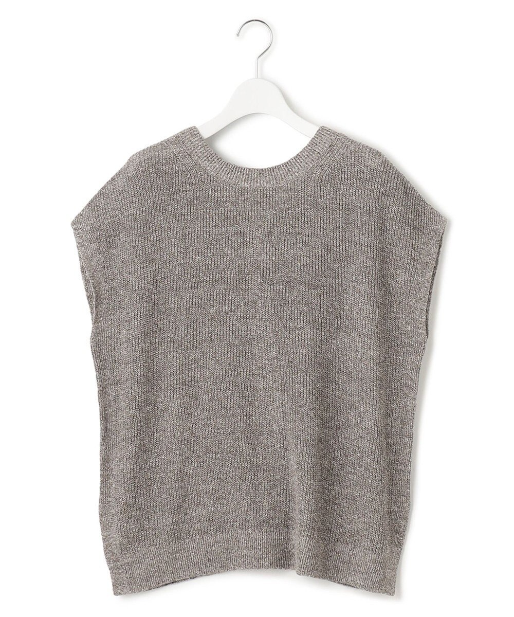 23区 L 【前後着用可能】ピュアリネン 2WAY ニット 