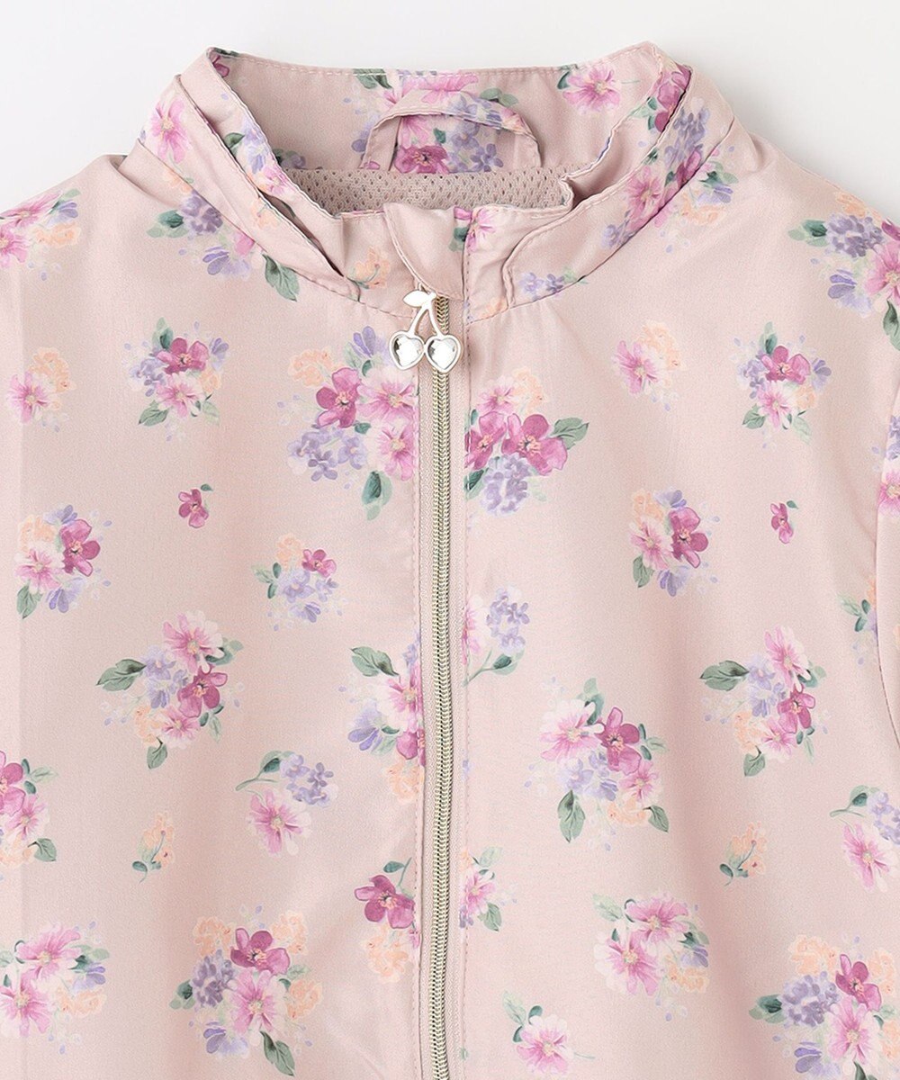 ANY KIDS フード取り外し 総柄 ブルゾン 