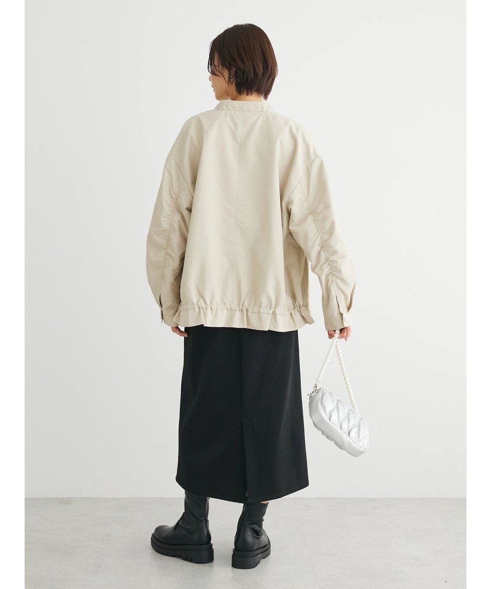 Green Parks 撥水加工　裾ドロストブルゾン 