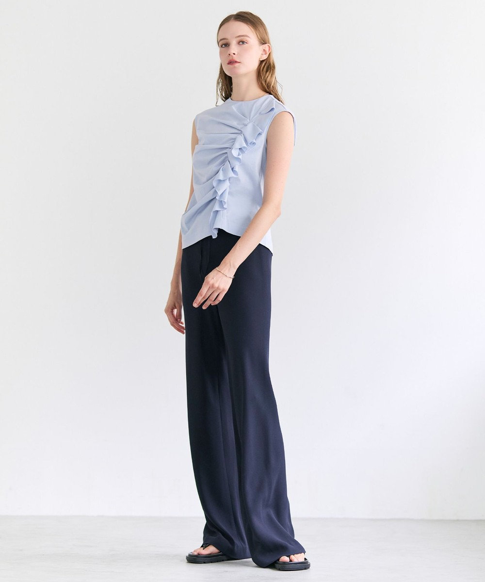 BEIGE， AFGHA / コットンドレープ スムーストップス 