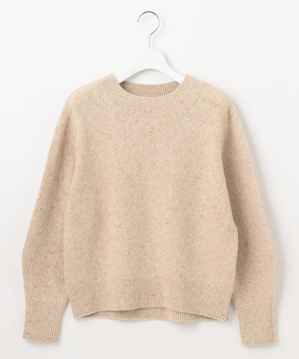 J.PRESS LADIES 【WEB限定・洗える】WOOLY NEP クルーネックニット 