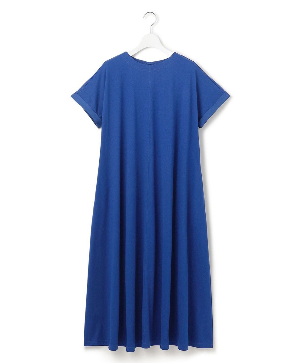 J.PRESS YORK STREET 【WOMEN】【SMOOTH JERSEY】ファブリックスリーブ ワンピース 
