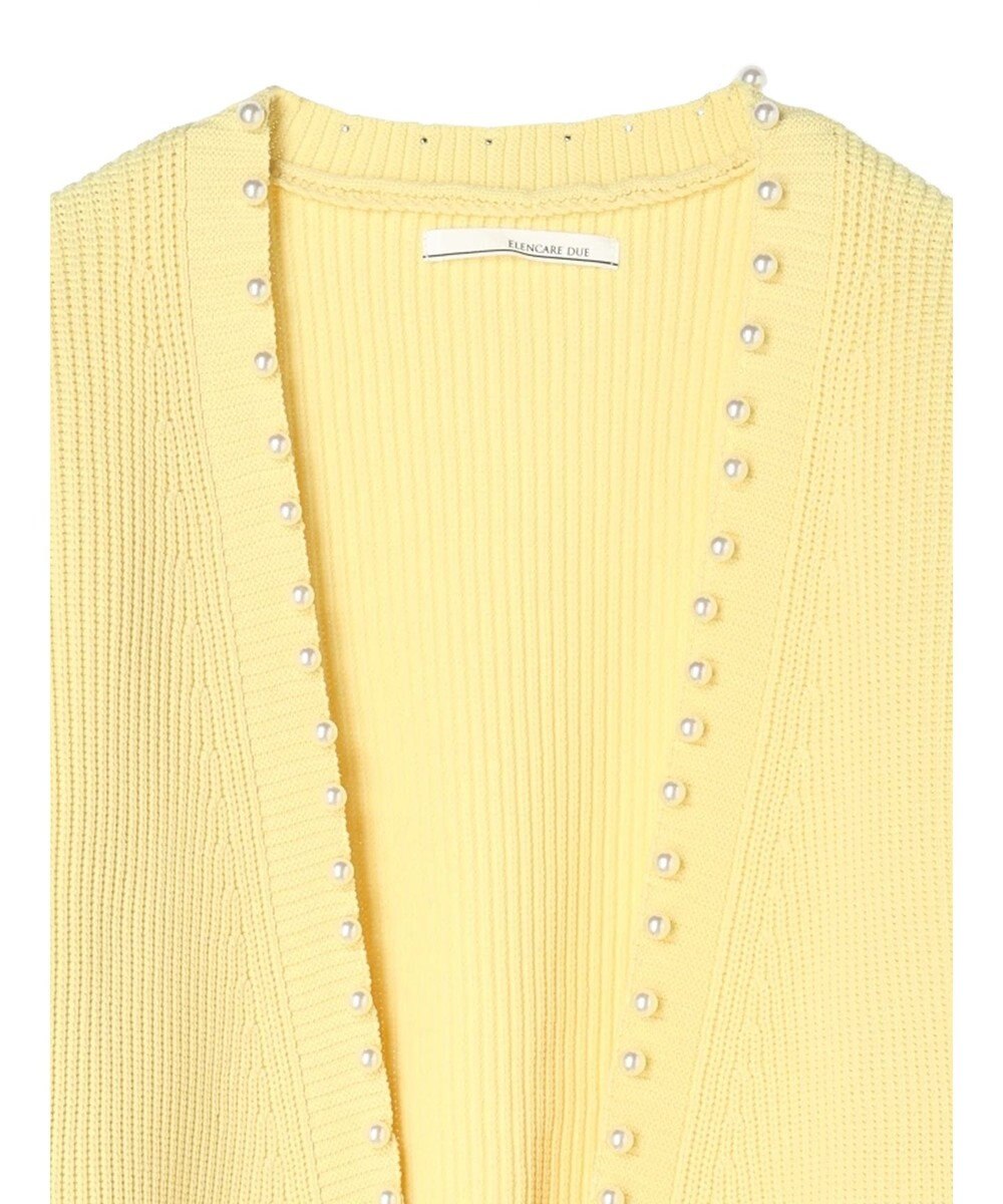 Green Parks ・ＥＬＥＮＣＡＲＥ　ＤＵＥパールトッパーカーディガン 