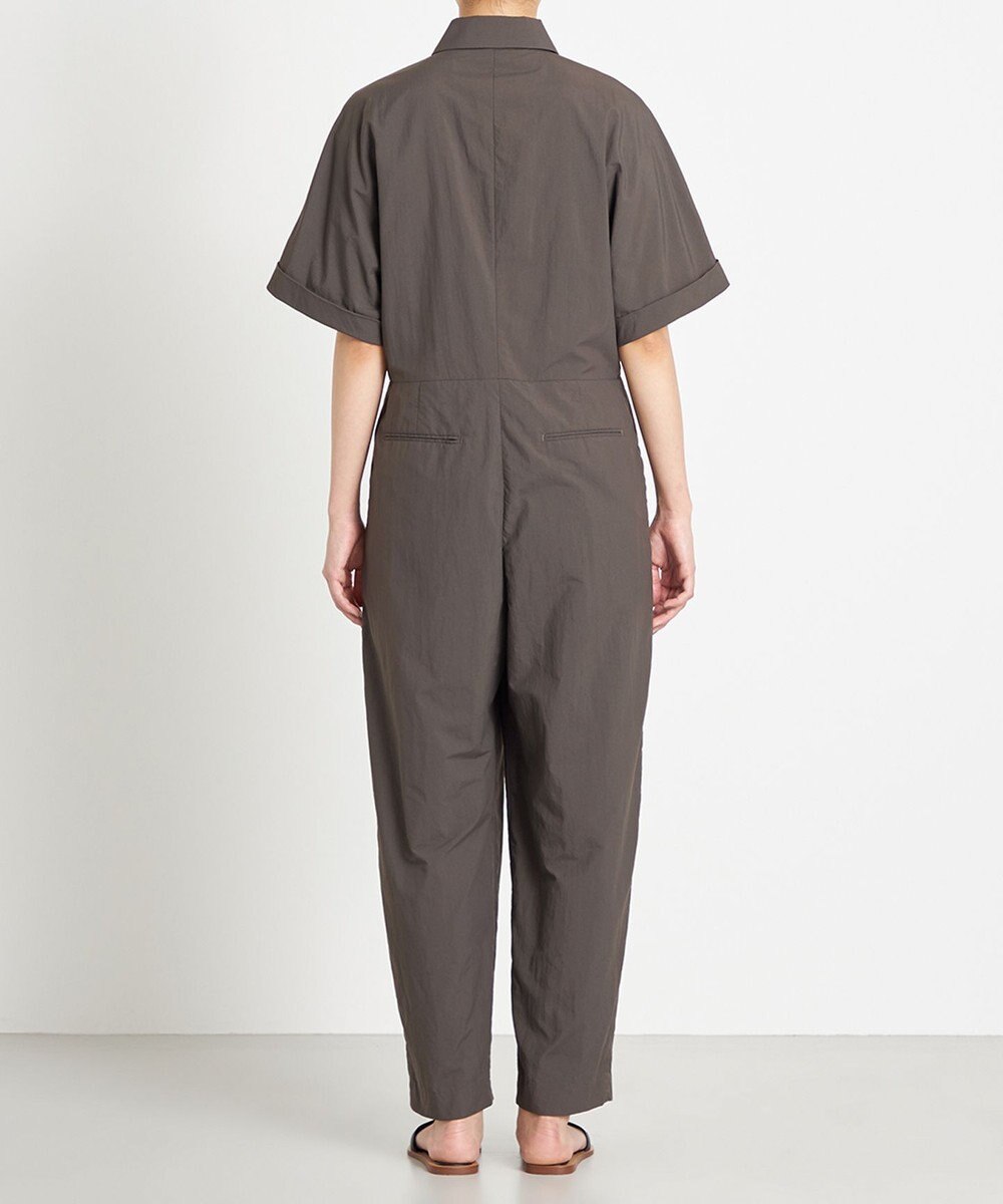 NAVE 【ReNAVE　撥水機能・UVカット・透湿・接触冷感・洗える】ナイロンタスランジャンプスーツ 