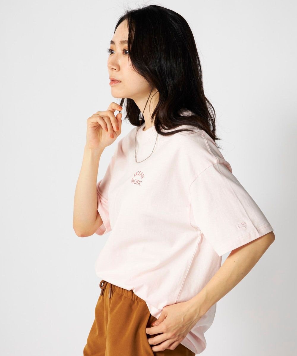 OP／FILA 【Ocean Pacific】タイポグラフィバックプリントTシャツ 