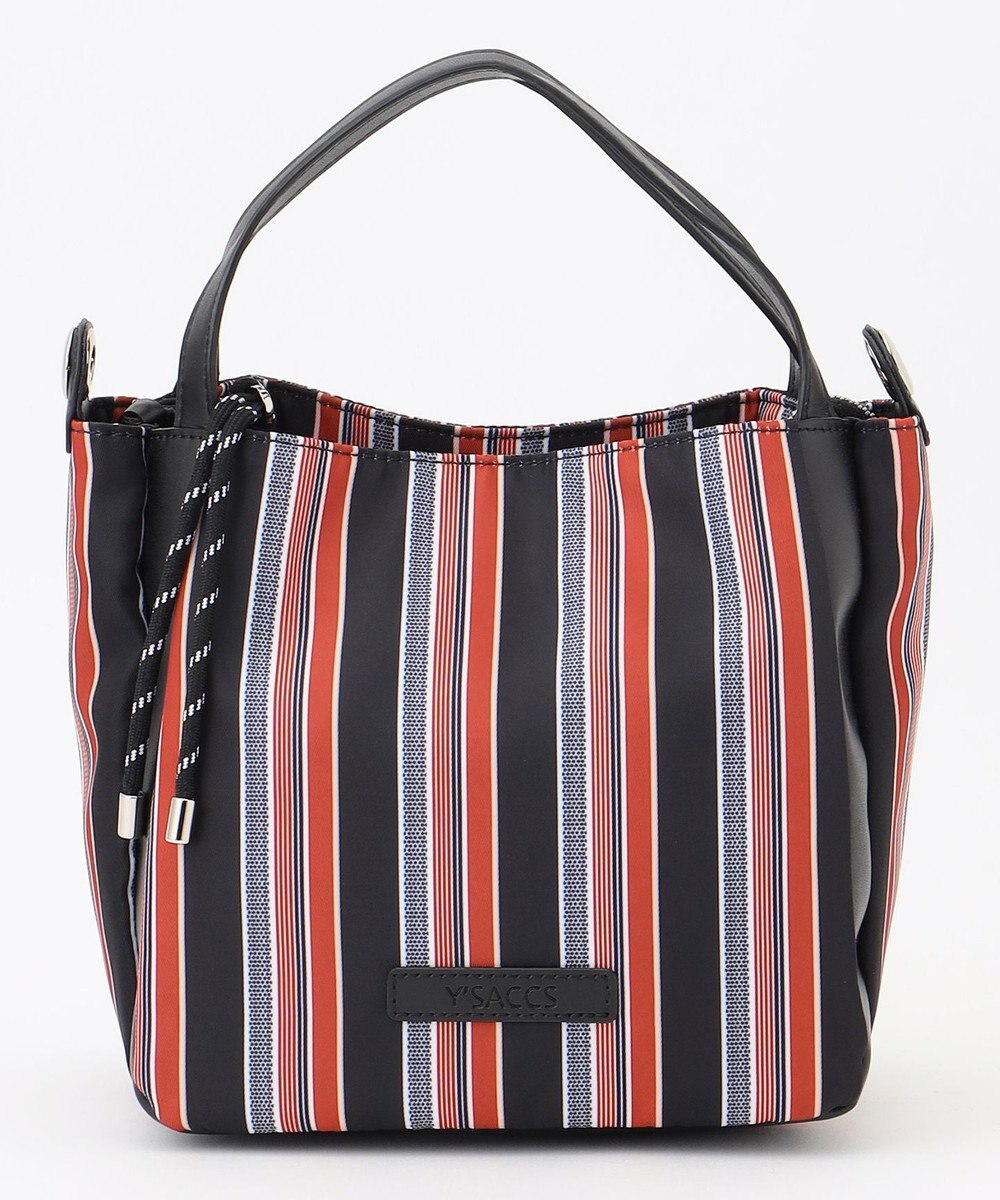 Y'SACCS マルチストライプ すっきりトート Sサイズ 
