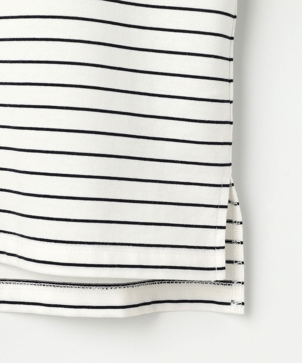 J.PRESS LADIES S スムースジャージー ボーダー カットソー 