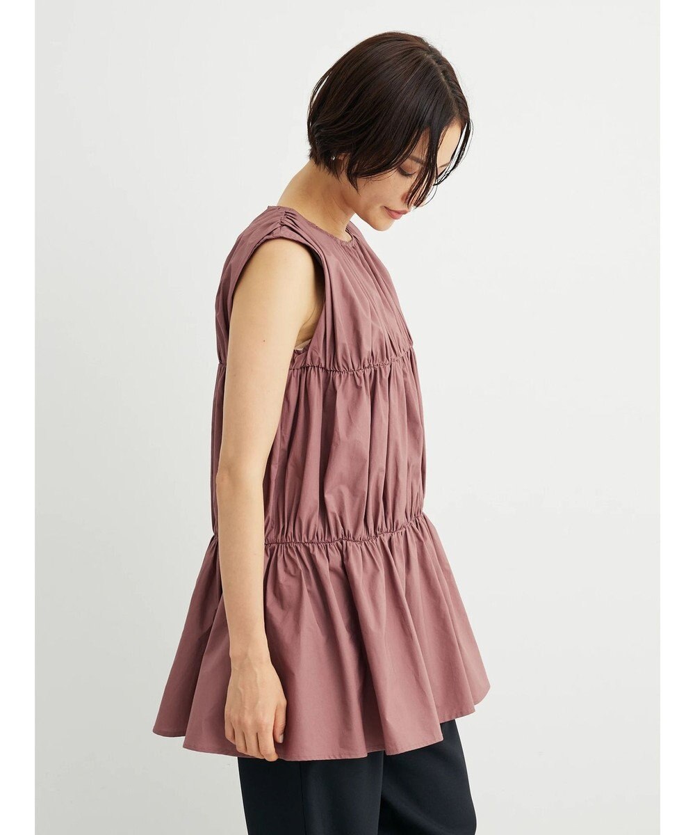 Green Parks ・ＥＬＥＮＣＡＲＥ　ＤＵＥ　ティアードノースリチュニック 