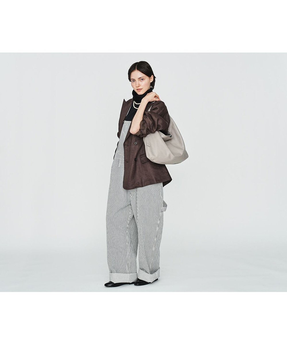 genten フェザートートバッグ　ワンショルダーバッグ 