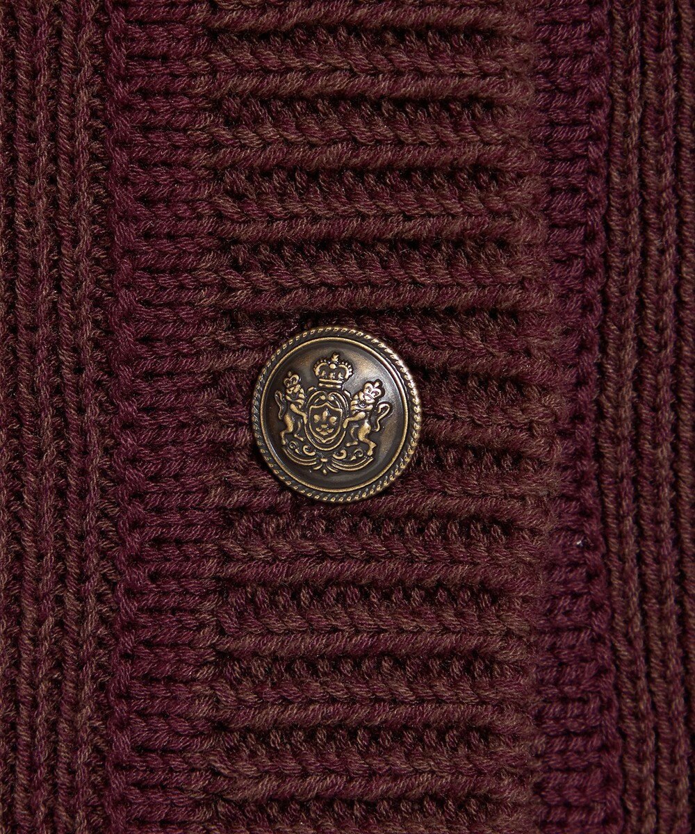 uncrave 【モデル村岡美里さん × uncrave STANDARD】ニットジャケット 