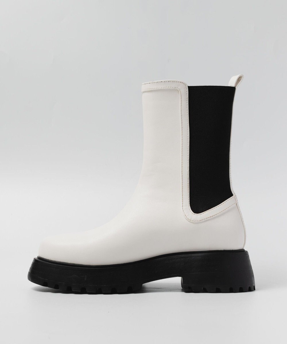 BONTRE 【PRECIEUX JOUET/プレシュウジュエ】トラックソールミドルサイドゴアブーツ 