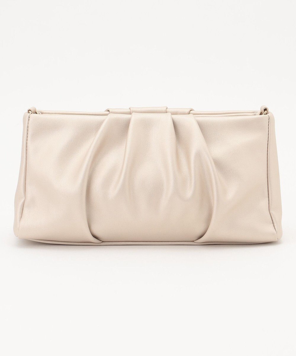 ANY SIS 【2WAY】ギャザーチェーンクラッチショルダー バッグ 