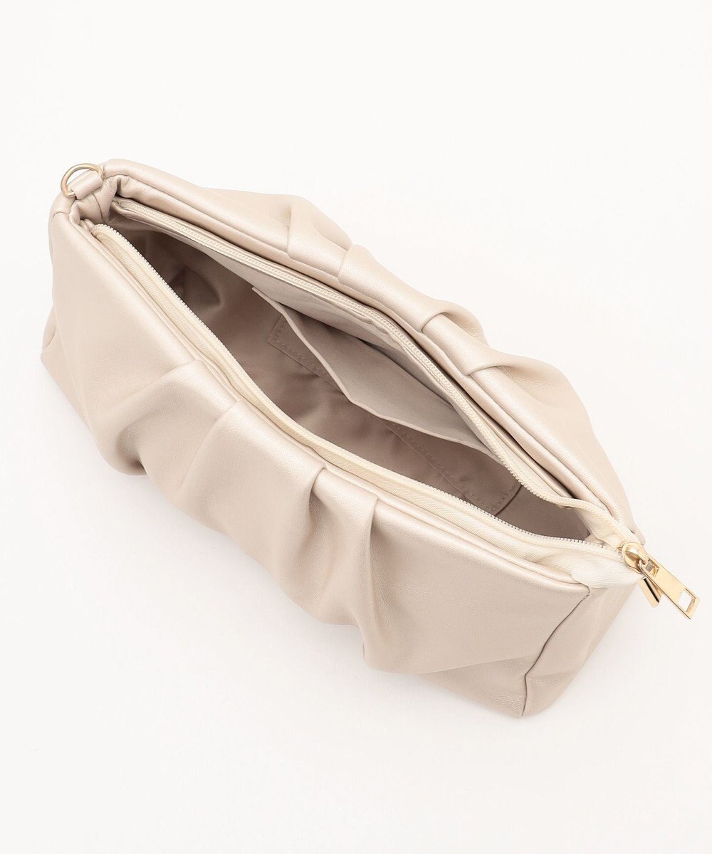 ANY SIS 【2WAY】ギャザーチェーンクラッチショルダー バッグ 