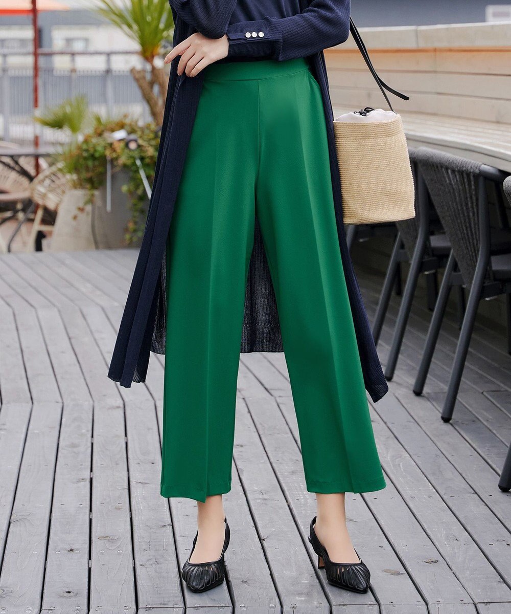 Tiaclasse 【日本製・洗える・接触冷感・吸水速乾・UVカット】サーラドライ・ワイドパンツ 