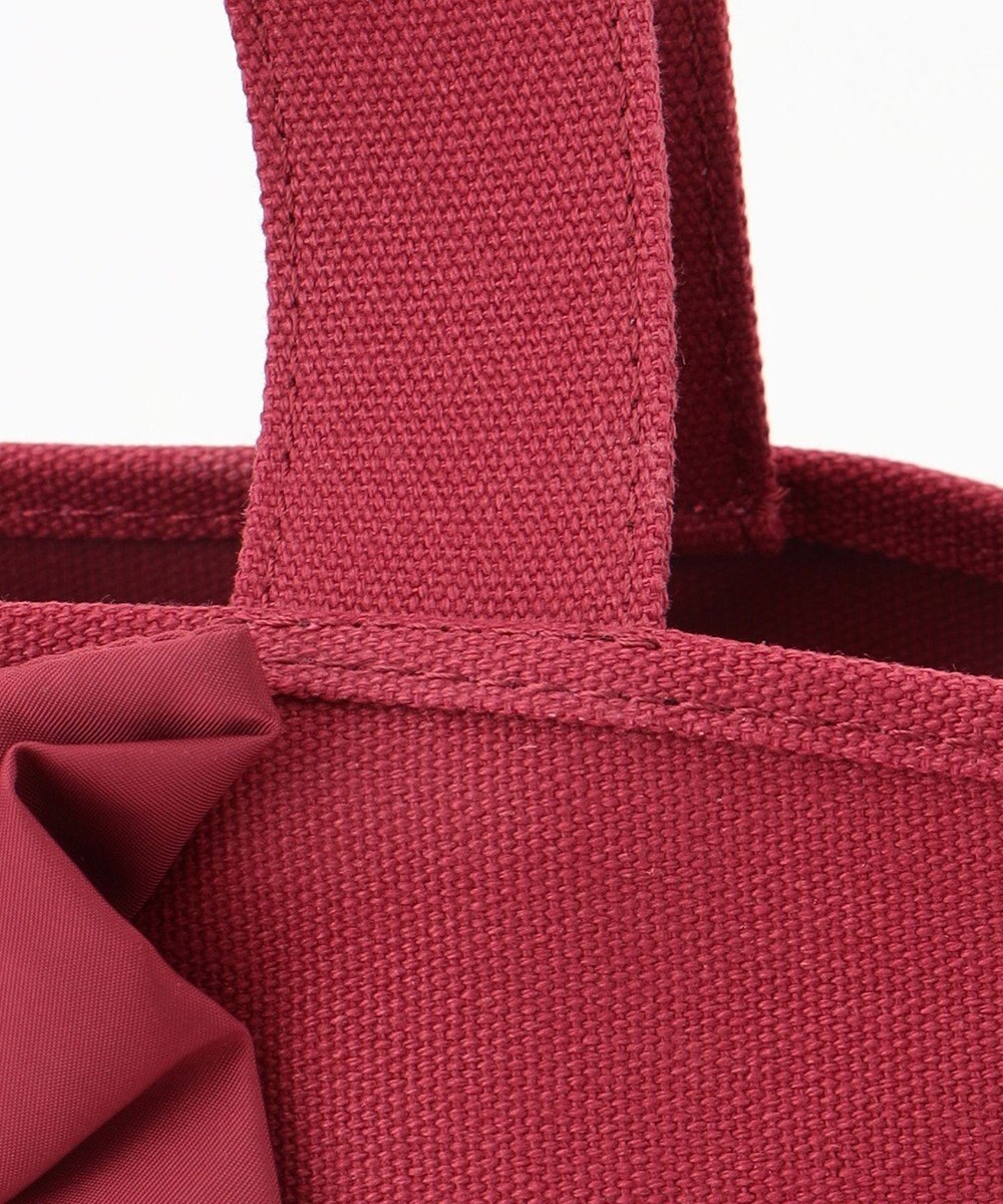 TOCCA 【A4サイズ対応】RIBBON FRILL CANVASTOTE キャンバストートバッグ 