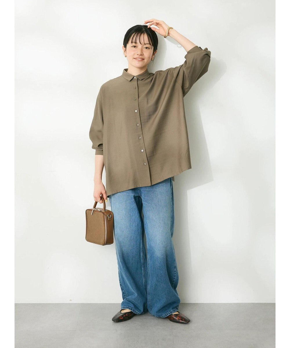 CRAFT STANDARD BOUTIQUE バックプリーツシャツ 