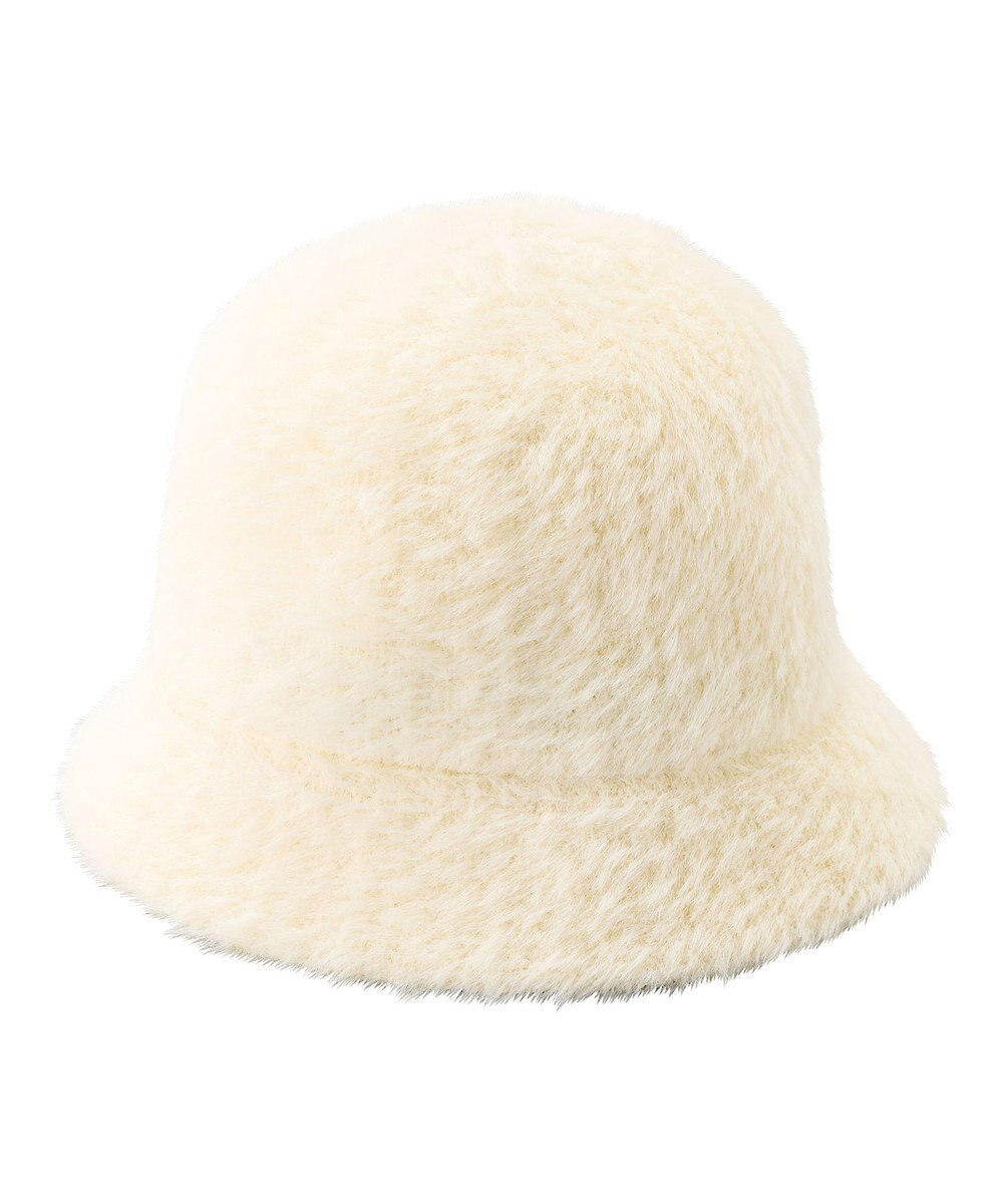 MOONBAT estaa ボリュームヘアリーサーモ バケットハット／サイズ調整可／手洗い 