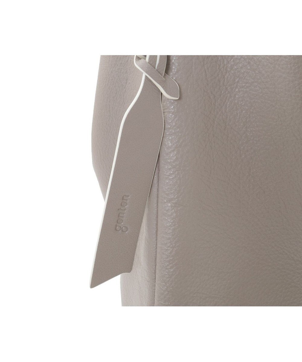 genten フェザートートバッグ　ワンショルダーバッグ 