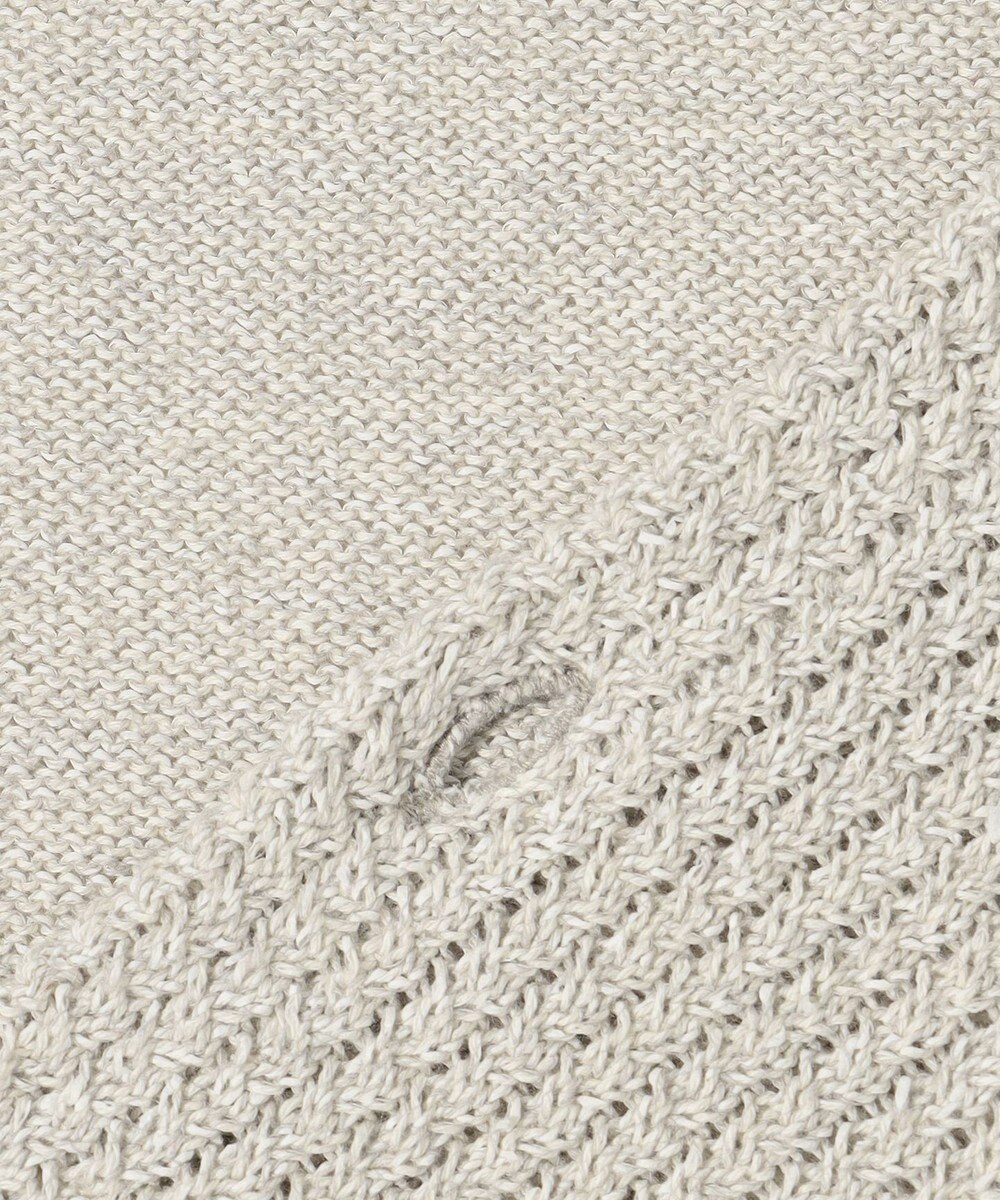 JOSEPH ABBOUD 【和紙使用エコ素材/日本素材/軽量/通気性/速乾性】和紙ムリネ ニット ベスト 