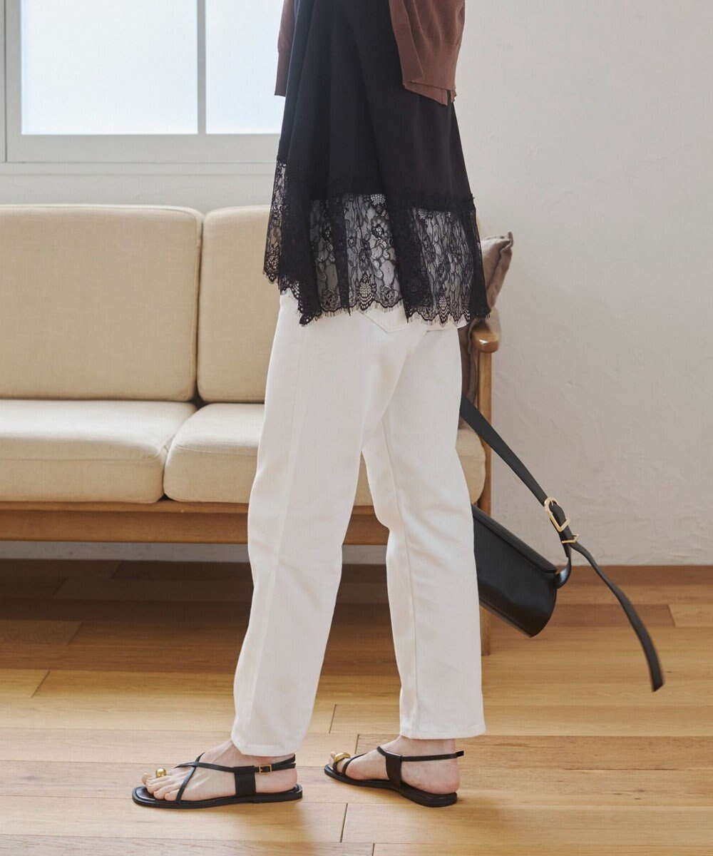 WEGO 【ANGIE VINTAGE/SMLサイズ展開】ストレートデニムパンツ 