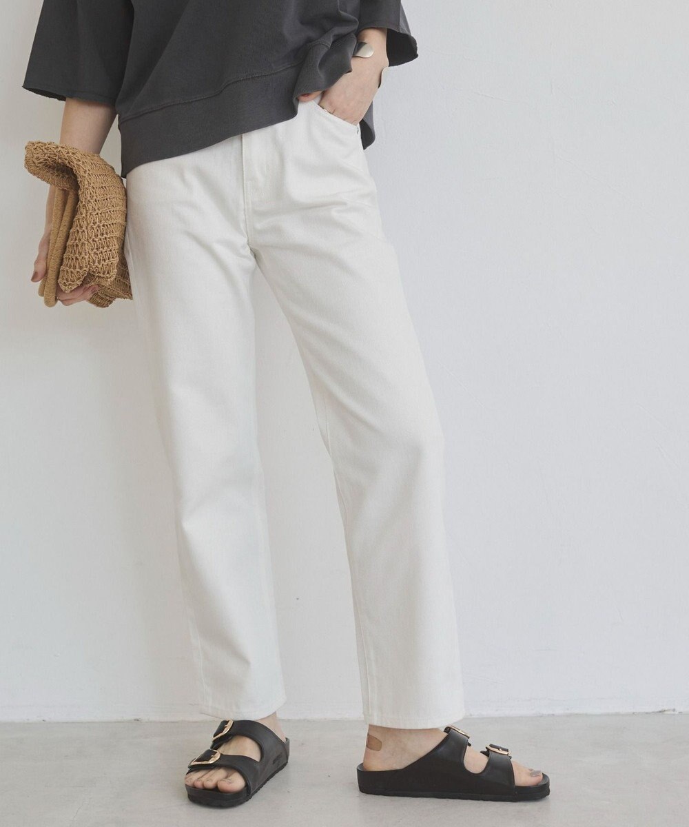 WEGO 【ANGIE VINTAGE/SMLサイズ展開】ストレートデニムパンツ 