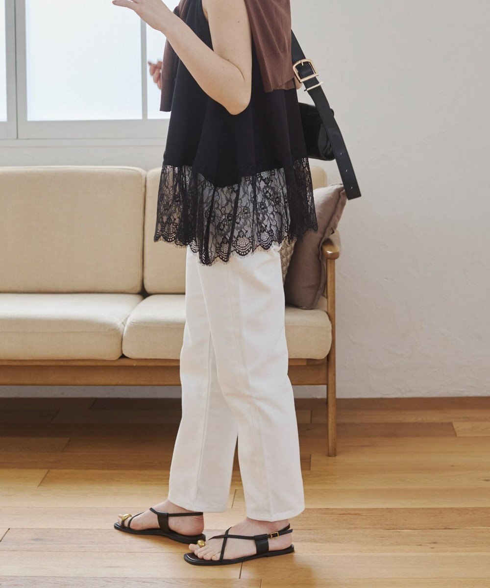 WEGO 【ANGIE VINTAGE/SMLサイズ展開】ストレートデニムパンツ 
