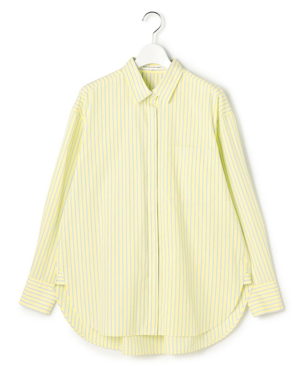 23区 【先行予約】CANCLINI シャーティング ルーズフィットシャツ 