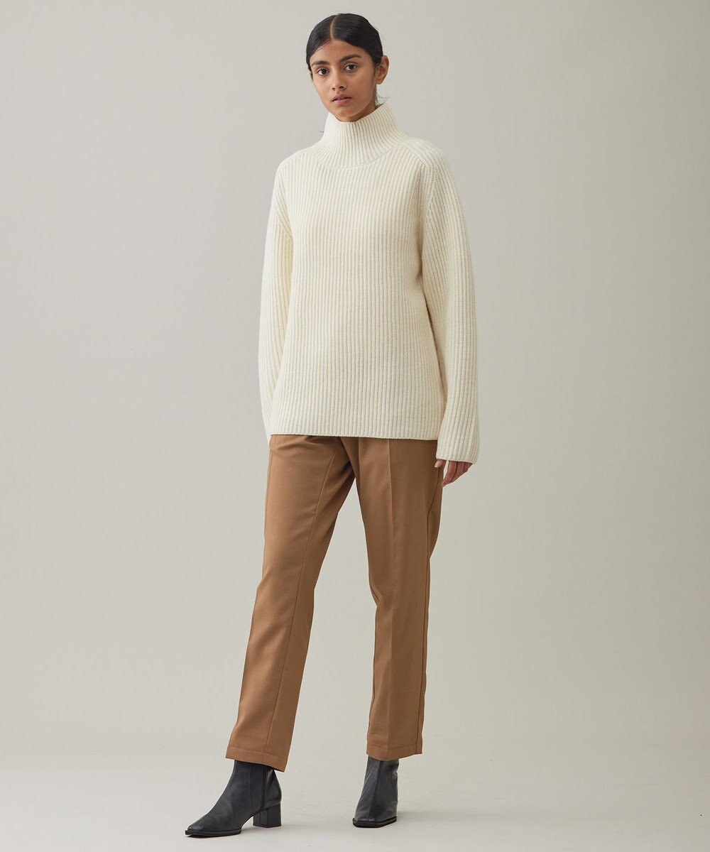 UNFILO MENS ウールライク ワイドパンツ 