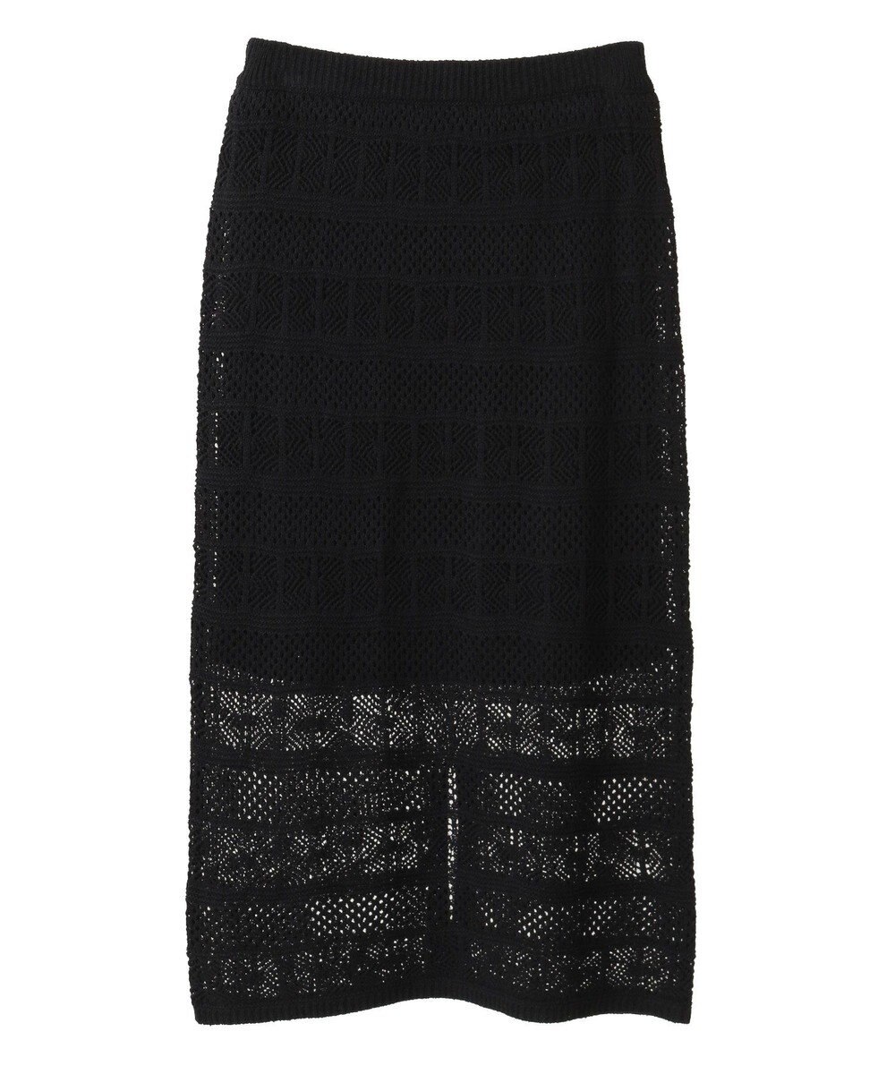 AMERICAN HOLIC レース編みニットタイトスカート 
