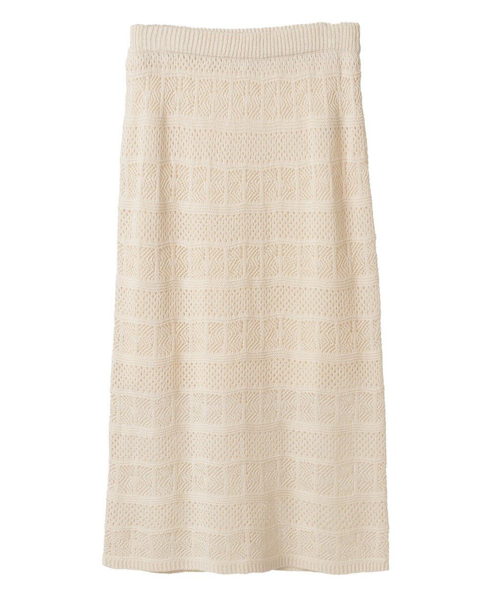 AMERICAN HOLIC レース編みニットタイトスカート 