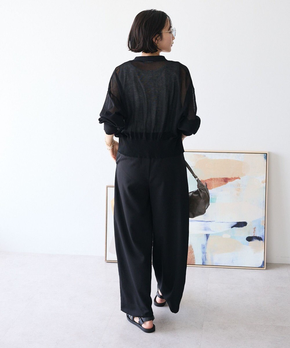 CRAFT STANDARD BOUTIQUE シアーニットカーディガン 