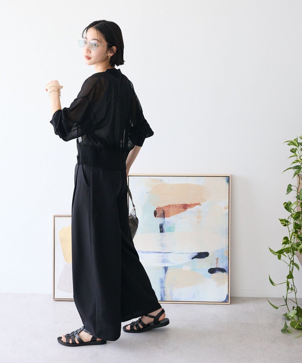 CRAFT STANDARD BOUTIQUE シアーニットカーディガン 