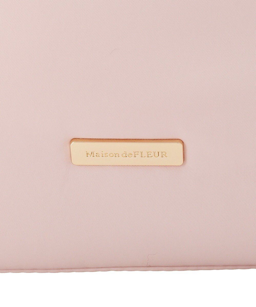 Maison de FLEUR 撥水加工２Ｗａｙトートバッグ 