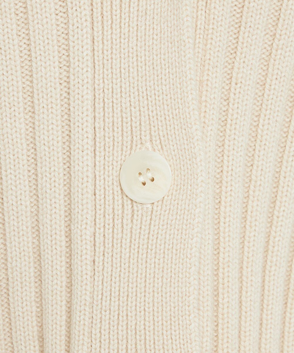 uncrave 【洗える】メリノウール ショートカーディガン（uncrave WHITE） 