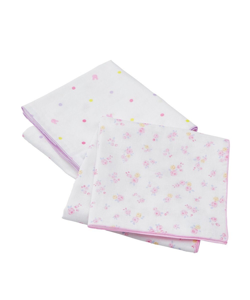 MIKI HOUSE HOT BISCUITS ガーゼタオル2枚組セット 