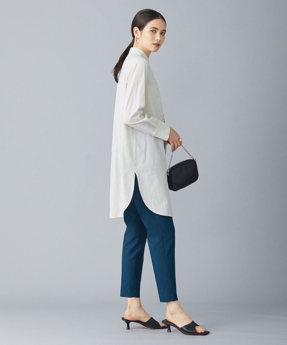 ICB 【洗える】CRySiタイプライター ロングシャツ 