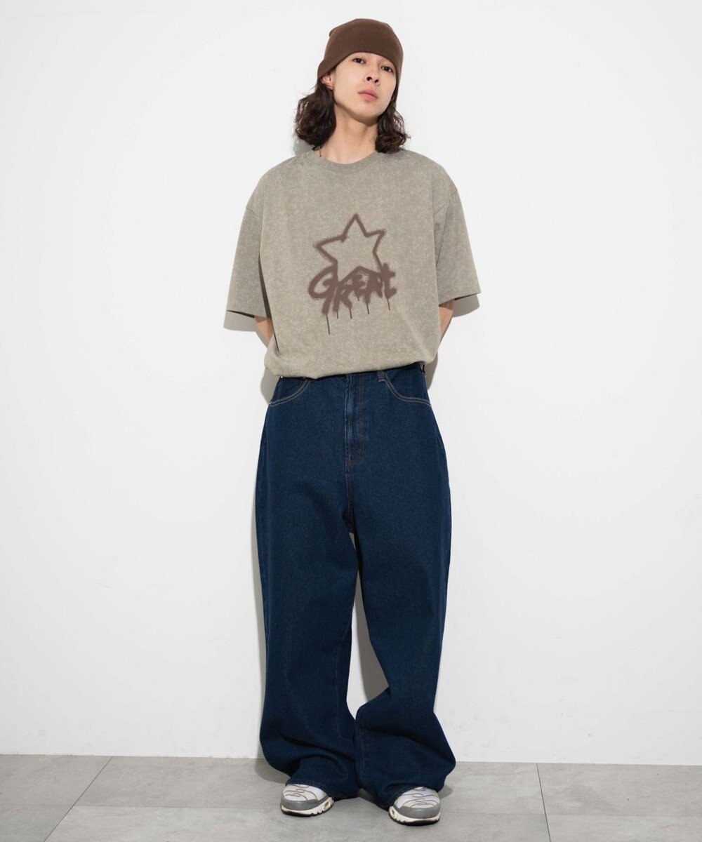 WEGO 【ユニセックス着用ITEM】スノーダイグラフィックT 