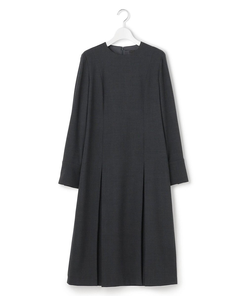 ICB 【UVカット・洗える】ウール2WAYストレッチ 長袖ワンピース 