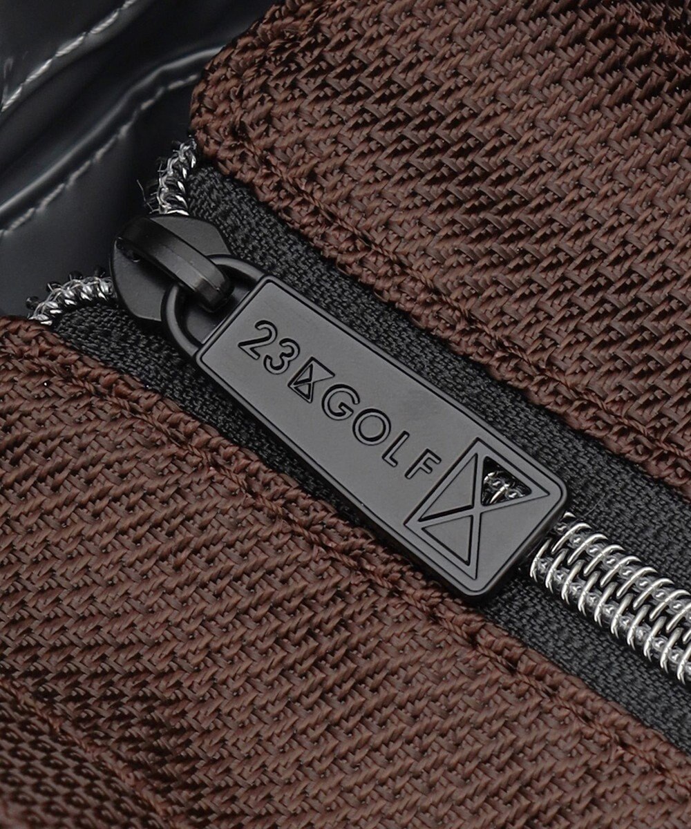 23区GOLF 【UNISEX】内側収納4か所の収納力、使い勝手も抜群なカートバッグ 保冷生地で夏場のラウンドにも最適 