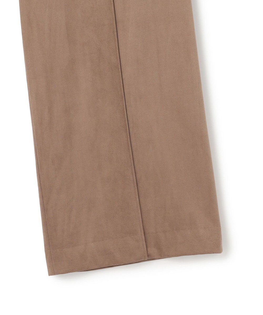 uncrave スウェード ストレートパンツ 